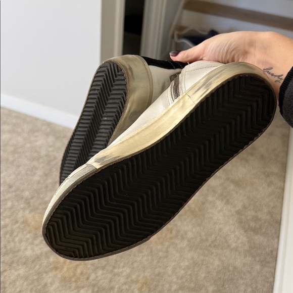 GGDB Slide High-Top Sneakers with Leopard Laces - Picture 10 of 12